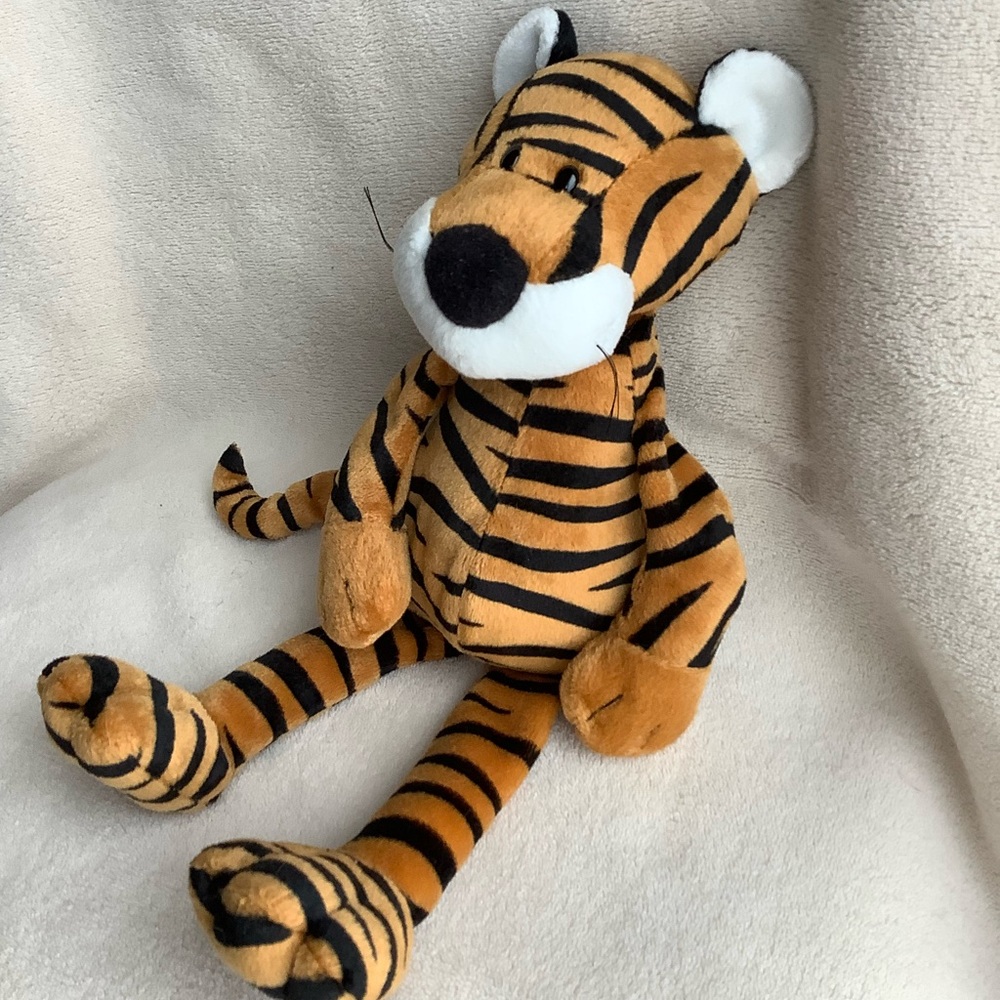 NICI Wild Friends Plush Striped Tiger Cat Stuffed Animal Toy Long Legs